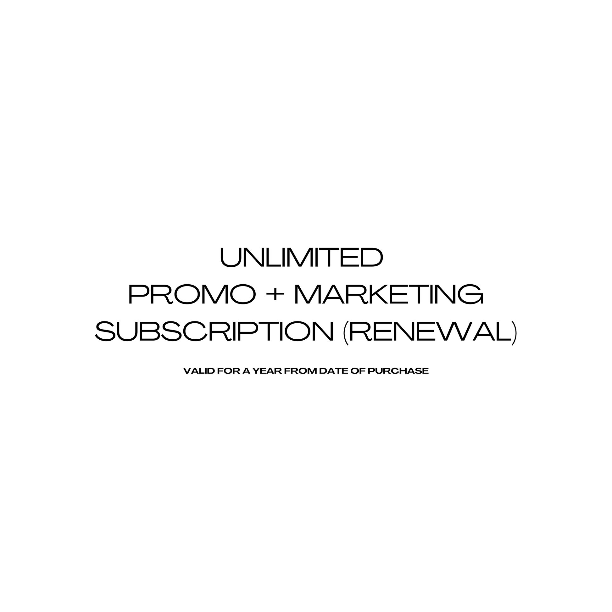 Unlimited Promo Renewal
